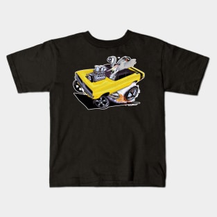 FULL CHARGE Yellow 69 Charger Kids T-Shirt